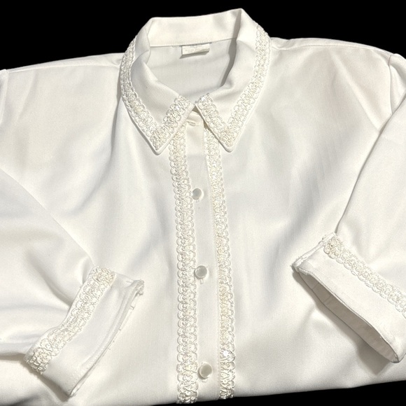 Vintage Toni Marie For Sissies Sportswear Blouse Size 18 - Picture 3 of 9